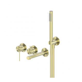 Смеситель для ванны ABBER Emotion 316 AF8830BG брашированное золото