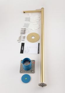 Напольный смеситель для раковины ABBER Emotion 316 AF8843BG брашированное золото