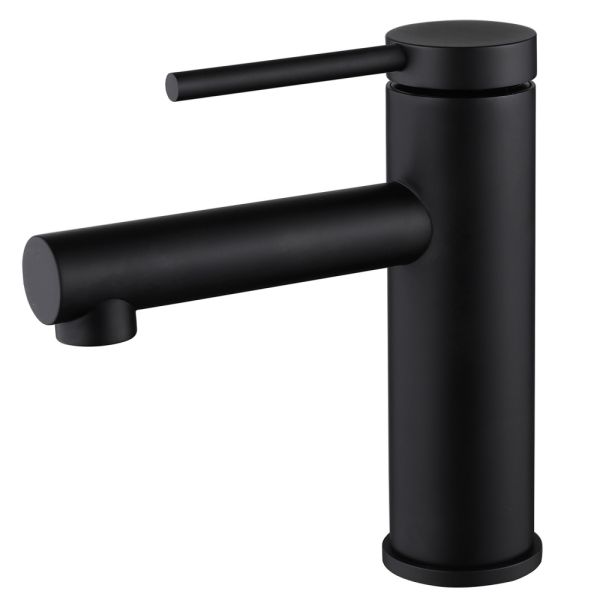 Смеситель для раковины ABBER Emotion AF8810B чёрный матовый