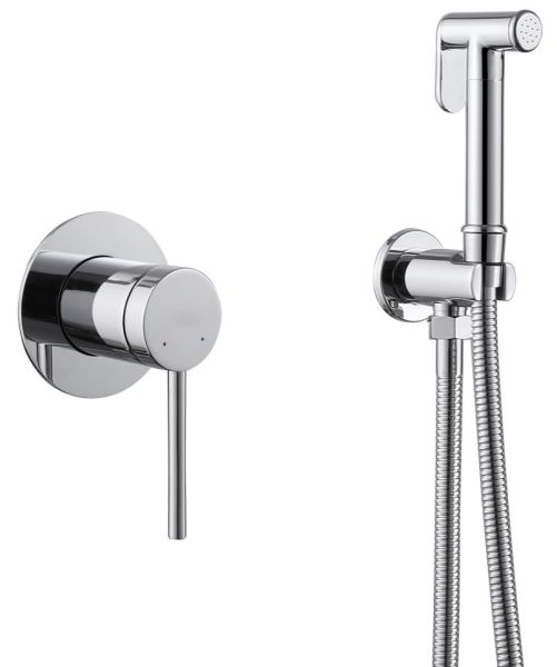 Гигиенический душ ABBER Emotion AF8825 со смесителем хром