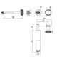 Смеситель для раковины ABBER Glanz AF8H12SP сатин