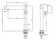 Смеситель для раковины ABBER Perfekte 316 AF8A11BST-L сталь брашированная