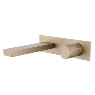 Смеситель для раковины ABBER Rund AF8712G золото матовое