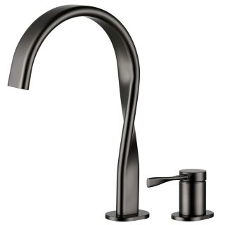 Смеситель ABBER Tanz AF8C09GM для раковины оружейная сталь