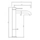 Смеситель для раковины ABBER Wasser Kreis 316 AF8111BG-L золото брашированное