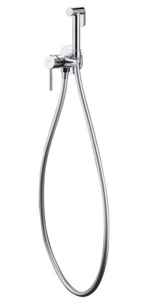 Гигиенический душ ABBER Wasser Kreis AF8125 со смесителем хром