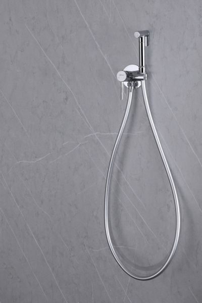 Гигиенический душ ABBER Wasser Kreis AF8125 со смесителем хром