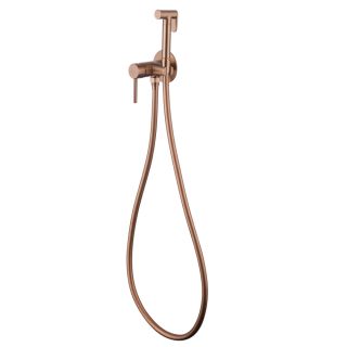 Гигиенический душ со смесителем ABBER Wasser Kreis AF8125MRG розовое золото матовое