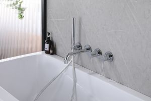 Встраиваемый смеситель для ванны ABBER Wasser Kreis AF8130 хром
