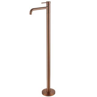 Смеситель напольный для раковины ABBER Wasser Kreis AF8140MRG розовое золото матовое