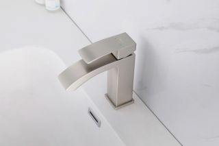 Смеситель для раковины ABBER Wasserfall AF8610SP сатин