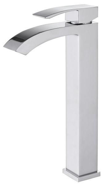 Смеситель для накладной раковины ABBER Wasserfall хром AF8611