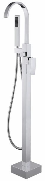 Напольный смеситель для ванны ABBER Wasserfall хром AF8615