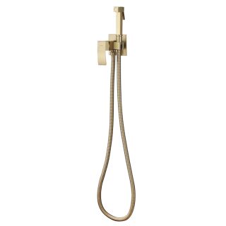 Гигиенический душ со смесителем ABBER Daheim  AF8625G золото матовое