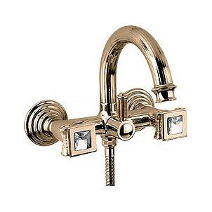 Смеситель для ванны и душа Cezares OLIMP-VD-02-Sw