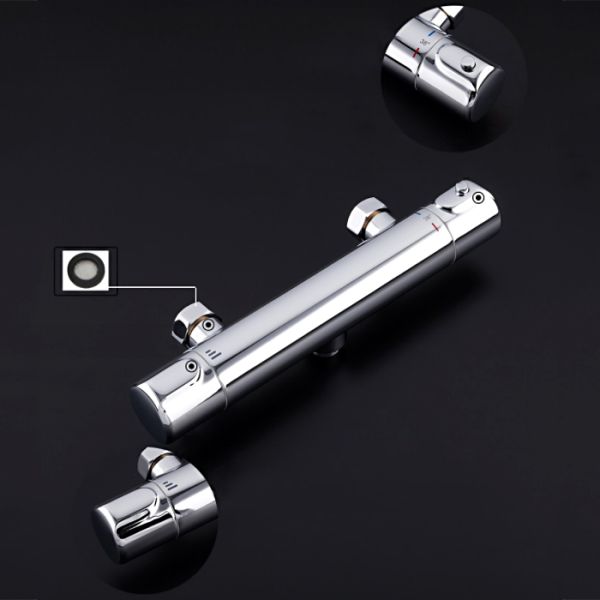 Смеситель для душа с термостатом Gappo G2090 хром