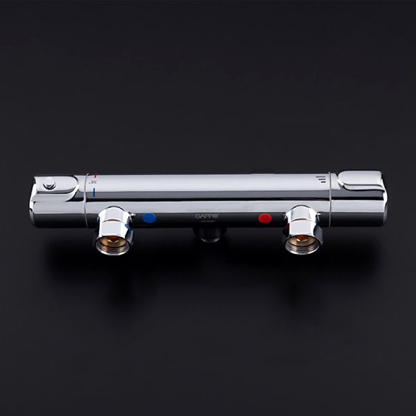 Смеситель для душа с термостатом Gappo G2090 хром