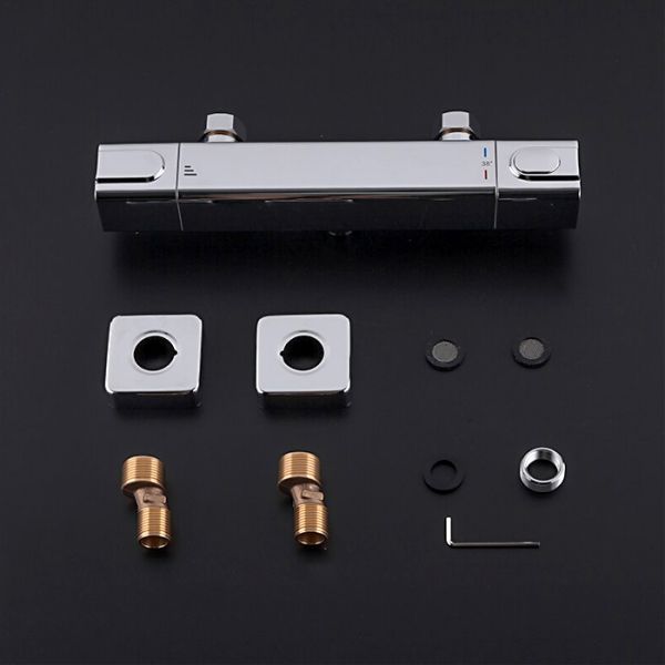 Смеситель для душа с термостатом Gappo G2091 хром