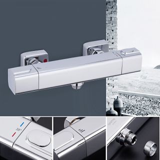 Смеситель для душа с термостатом Gappo G2091 хром