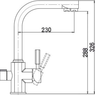 Смеситель для кухни Kaiser Decor 40144-2