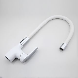 Смеситель для кухни Frap F4453-03 белый