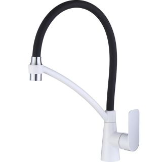 Смеситель для кухни Gappo G4048-8 белый/хром Смеситель для кухни Gappo G4048-8 белый/хром