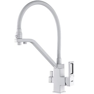 Смеситель для кухни Gappo G4317-8 со встроенным фильтром под питьевую воду белый/хром Смеситель для кухни Gappo G4317-8 со встроенным фильтром под питьевую воду белый/хром