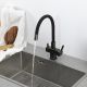 Смеситель для кухни Gappo G4395-39 с подключением фильтра питьевой воды и гибким изливом оружейная сталь Смеситель для кухни Gappo G4395-39 с подключением фильтра питьевой воды и гибким изливом оружейная сталь