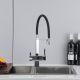 Смеситель для кухни Gappo G4395-50 с подключением фильтра питьевой воды и гибким изливом хром/чёрный Смеситель для кухни Gappo G4395-50 с подключением фильтра питьевой воды и гибким изливом хром/чёрный