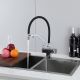 Смеситель для кухни Gappo G4395-60 с подключением фильтра питьевой воды и гибким изливом хром/чёрный Смеситель для кухни Gappo G4395-60 с подключением фильтра питьевой воды и гибким изливом хром/чёрный