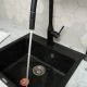 Смеситель для кухни Gappo G4398-46 с выдвижной лейкой оружейная чёрный Смеситель для кухни Gappo G4398-46 с выдвижной лейкой оружейная чёрный