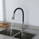 Смеситель для кухни Gappo G4399-65 с гибким изливом и подключением фильтра питьевой воды сатин Смеситель для кухни Gappo G4399-65 с гибким изливом и подключением фильтра питьевой воды сатин