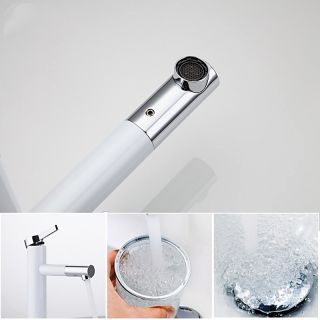 Смеситель для раковины Frap F1052-15 Хром белый