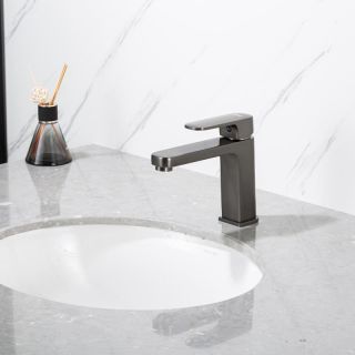 Смеситель для раковины Frap F1089-9 Оружейная сталь