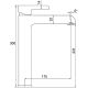 Смеситель для раковины Gappo G1003-16 чёрный/хром Смеситель для раковины Gappo G1003-16 чёрный/хром