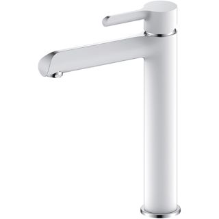 Смеситель для раковины Gappo G1003-18 белый/хром Смеситель для раковины Gappo G1003-18 белый/хром