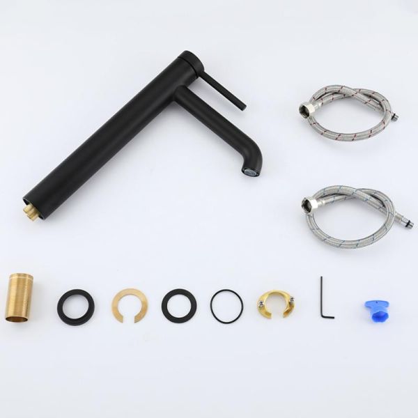 Смеситель для раковины Gappo G1006-26 чёрный