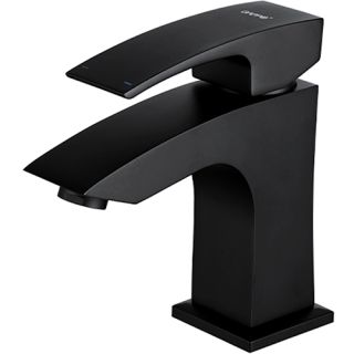 Смеситель для раковины Gappo G1007-66 чёрный Смеситель для раковины Gappo G1007-66 чёрный
