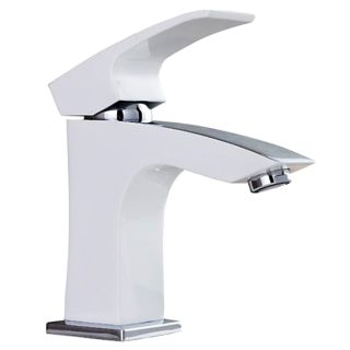 Смеситель для раковины Gappo G1007-7 белый/хром Смеситель для раковины Gappo G1007-7 белый/хром