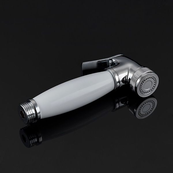 Смеситель для раковины с гигиеническим душем Gappo G1048-1 белый/хром