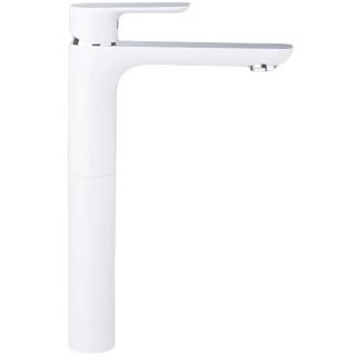 Смеситель для раковины Gappo G1048-2 белый/хром Смеситель для раковины Gappo G1048-2 белый/хром