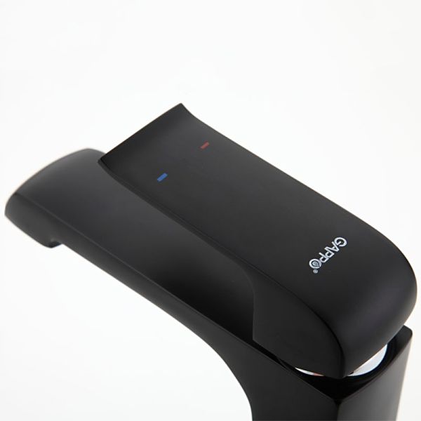 Смеситель для раковины Gappo G1050 чёрный
