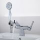 Смеситель для раковины Gappo G1204 с душевой лейкой хром