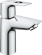 Смеситель для раковины GROHE BauLoop с ограничителем температуры, гладкий корпус, размер S, хром (23337001)