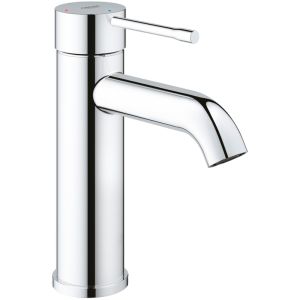 Смеситель для раковины GROHE Essence New с нажимным донным клапаном, размер S, хром (23797001)
