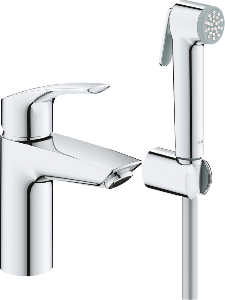 Смеситель для раковины Grohe Eurosmart 23124003 с гигиеническим душем