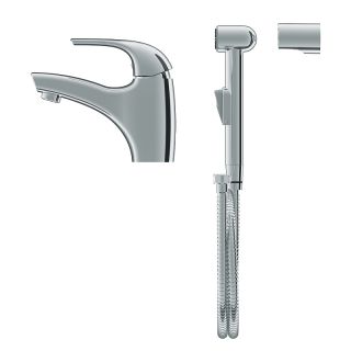 Смеситель для раковины с ручным душем, без донного клапана AM.PM F7P03032