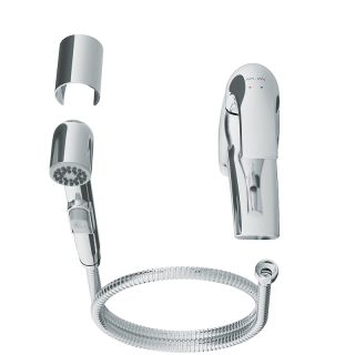 Смеситель для раковины с ручным душем, без донного клапана AM.PM F7P03032