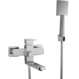 Смеситель для ванны и душа Frap F32802 Сатин