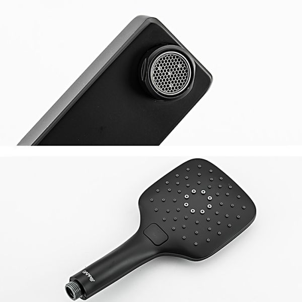 Смеситель на борт ванны Gappo G1117-6 чёрный